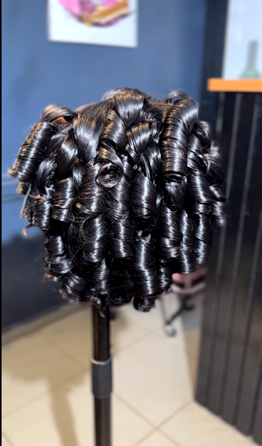 Modern bob cut